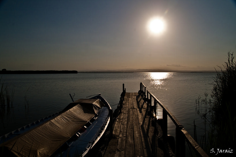 Anochecer en la Albufera